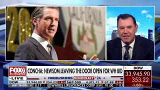 Gavin Newsom is leaving the door open for a White House run: Joe Concha - Fox Business Video